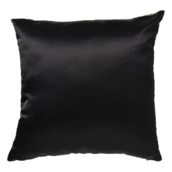 Kussen tijger metallic - zilverkleurig - 45x45 cm