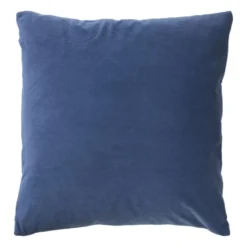 Kussen zigzag - blauw - 45x45 cm