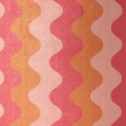 Lampenkap retro - roze - ø24.5x17 cm