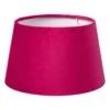 Lampenkap taps klein - roze - ø23x14 cm