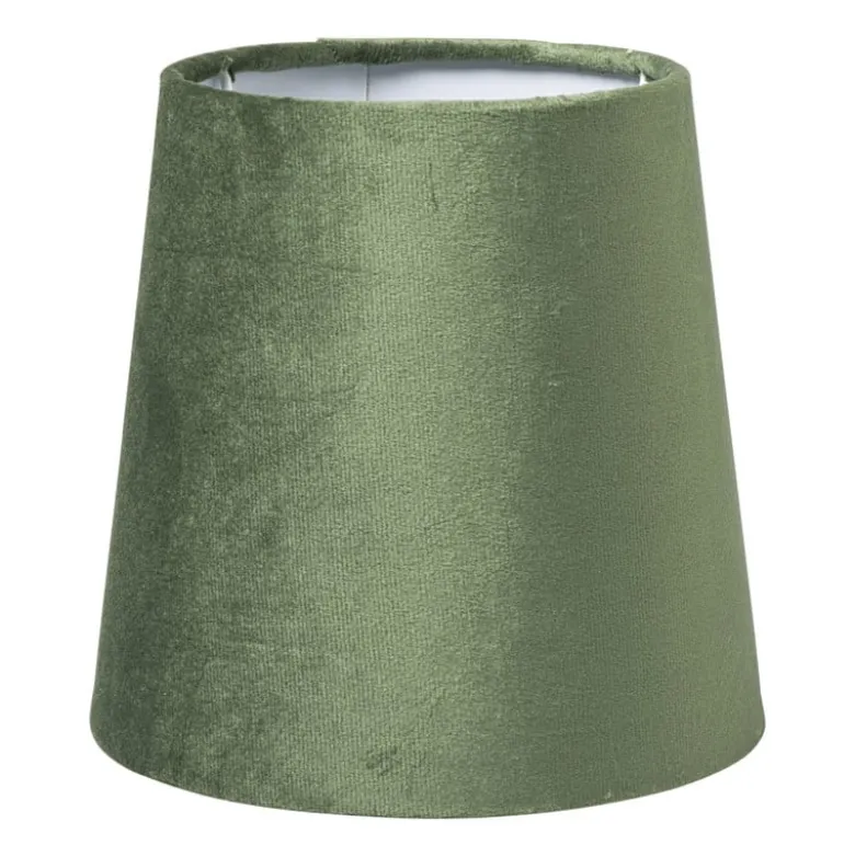 Lampenkap taps mini - groen - ø17x13 cm