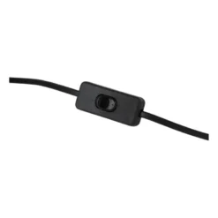 Lampenvoet - zwart - 25 cm