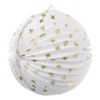 Lampion wit/goud - diverse varianten - ⌀25 cm