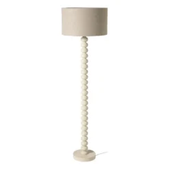 Lampvoet bollen - beige - ø24x135 cm