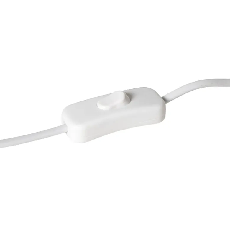 Lampvoet met kap - beige - ø20x65 cm