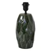 Lampvoet schubben - groen - ø14.5x25.5 cm