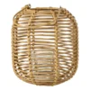 Lantaarn ringen - bruin - ø24x26 cm