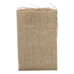 Lapjesstof jute - bruin - 50x40 cm