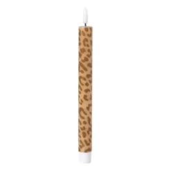 LED dinerkaars animal - bruin - ø2.2x24.5 cm