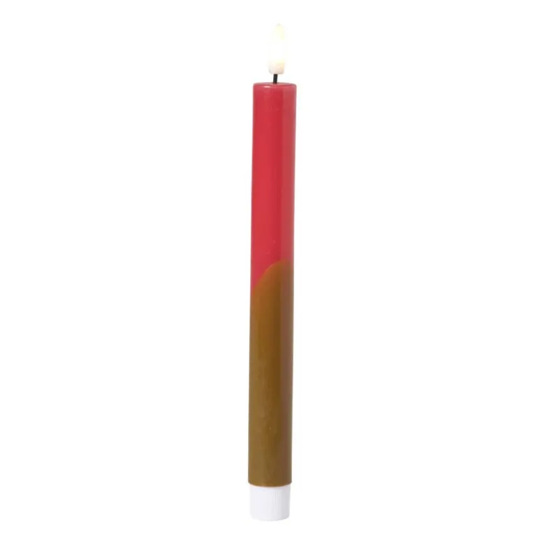 LED dinerkaars duo - groen/roze - ø2.2x24.5 cm