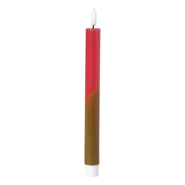 LED dinerkaars duo - groen/roze - ø2.2x24.5 cm