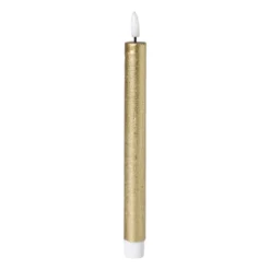 LED dinerkaars - goudkleurig - ø2.2x24.5 cm