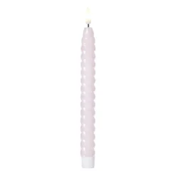LED dinerkaars twist smal - paars - ø2.5x24.5 cm