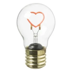Ledlamp hartje - 7x7x12 cm