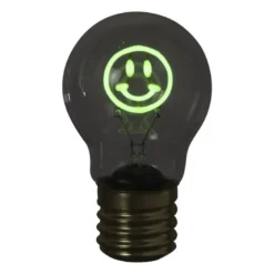 Ledlampje smiley - groen - ø7x12 cm