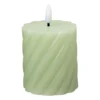 LED stompkaars klein twist - groen - ø7x8 cm