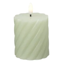 LED stompkaars klein twist - groen - ø7x8 cm