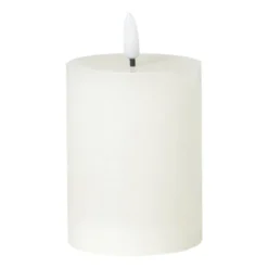 LED stompkaars klein - wit - ø7x9 cm