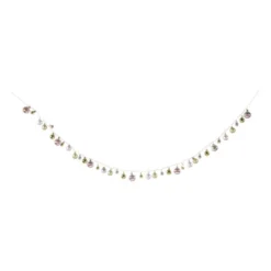 Lichtslinger met kerstballen - 20 LED - 210 cm