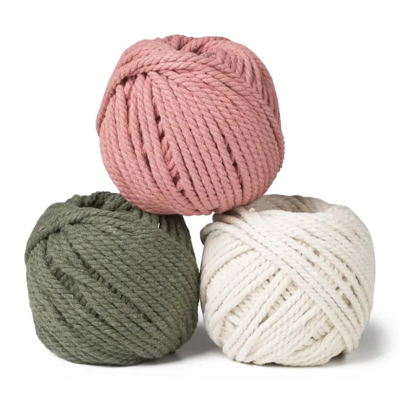 Macrame touw - naturel - 40 m