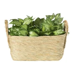 Mand Basix rechthoek - 16x35x25 cm - naturel