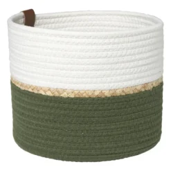 Mand colors hoog - diverse varianten - ø24x19 cm