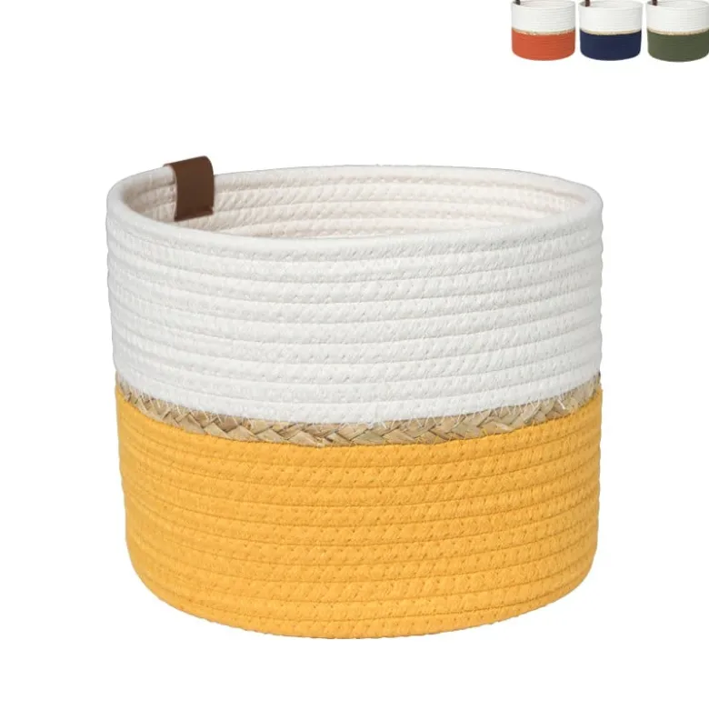 Mand colors hoog - diverse varianten - ø24x19 cm