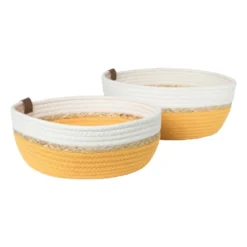 Mand colors laag - diverse varianten - ø32x14 cm