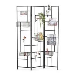 Mandje voor wandrek - 24x9x22 cm - zwart