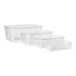 Mandje wit - 4.5x19x9.2 cm