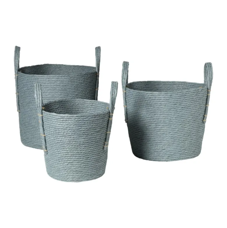Mand Lotte - ø22x23 cm - blauw