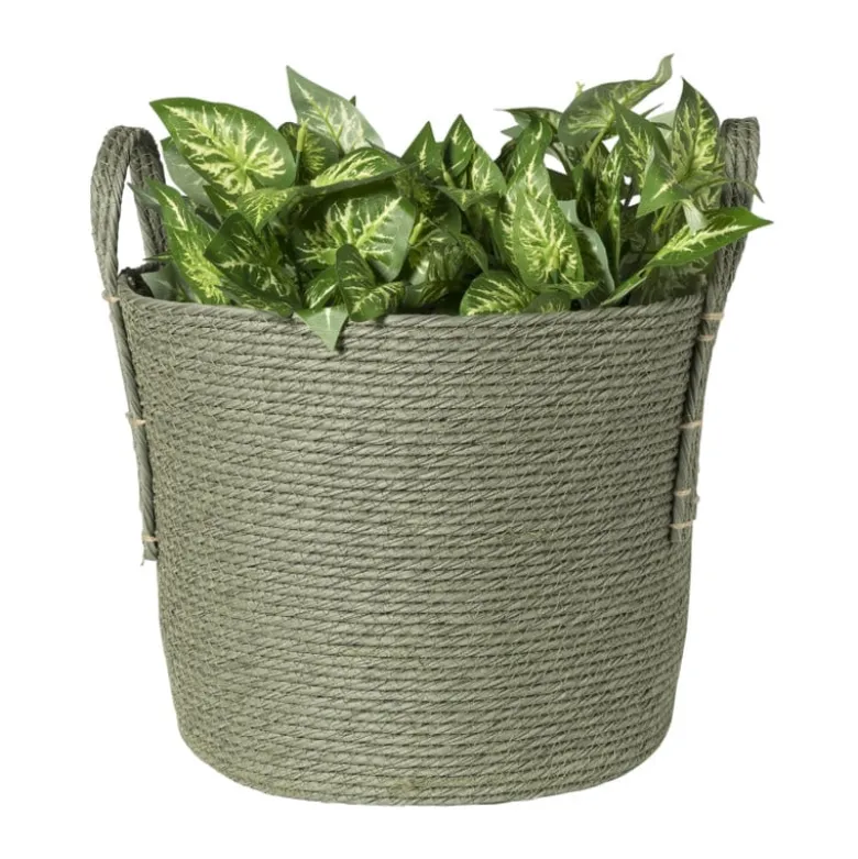Mand Lotte - ø28x33 cm - groen