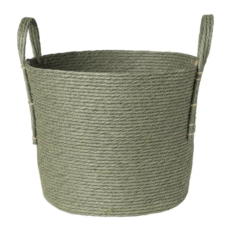 Mand Lotte - ø28x33 cm - groen