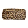 Mand luipaard - 15x36x26 cm - bruin/beige
