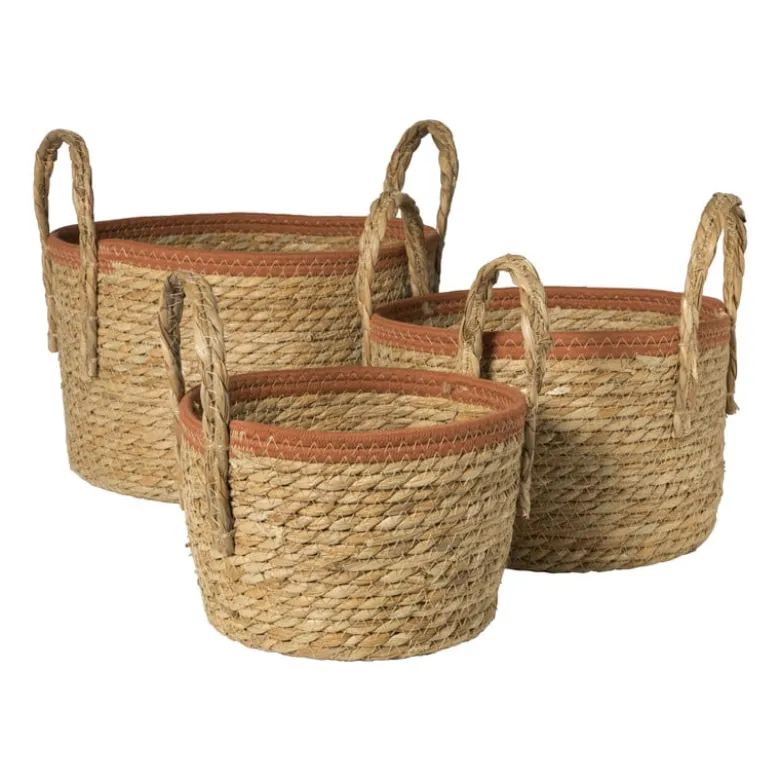 Mand Siem hoog - ø22x15 cm - diverse kleuren