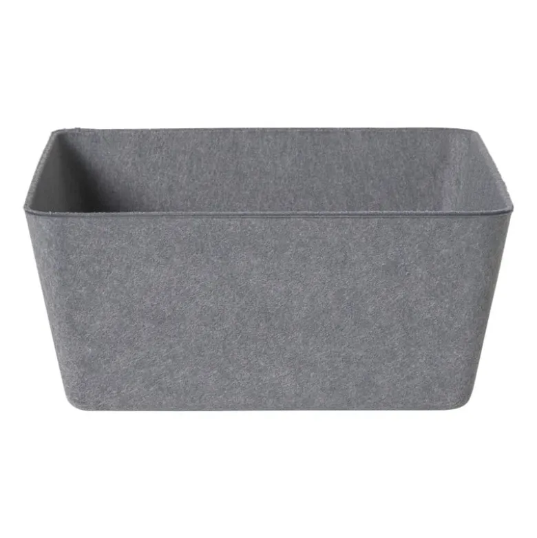 Mand vilt middel - grijs - 11x25x25 cm