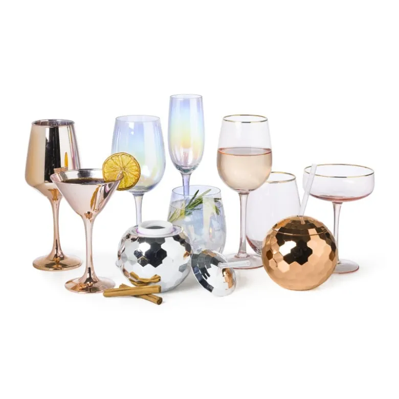 Martiniglas koper - koperkleurig - 160 ml