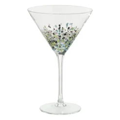 Martini glas stippen - transparant - 200 ml