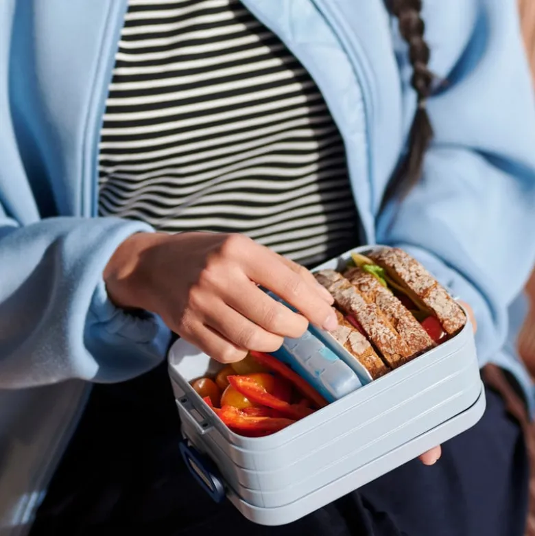 Mepal lunchbox middel - lichtgroen - 6.5x18x12 cm