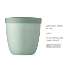 Mepal snackpot - lichtgroen - 500 ml