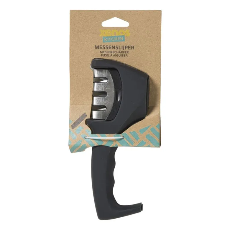 Messenslijper 4-in-1 - zwart -20.5x4.8x7.5 cm