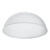 Metalen foodcover - wit - 35x35 cm