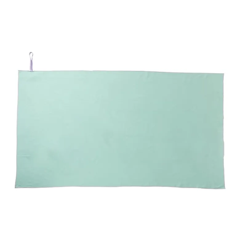 Microvezel handdoek - blauw - 100x180 cm