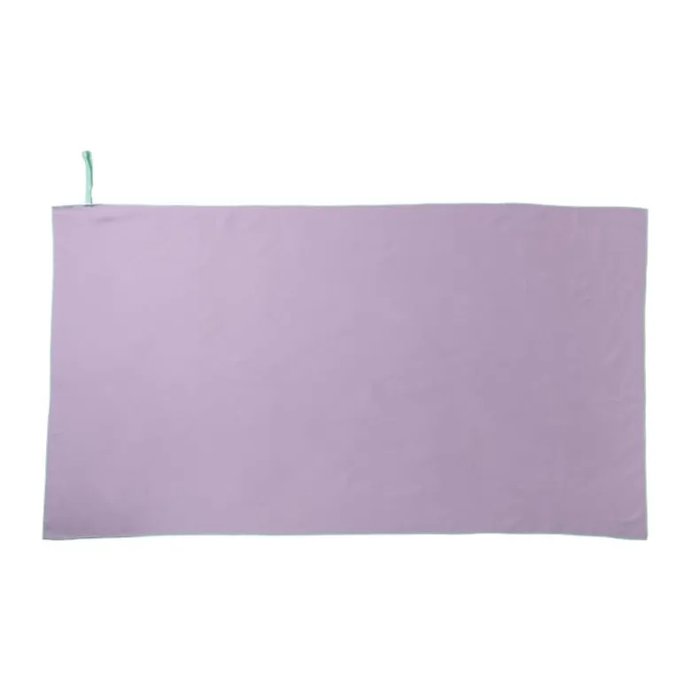 Microvezel handdoek - paars - 100x180 cm