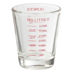 Mini maatbeker - glas - 30 ml