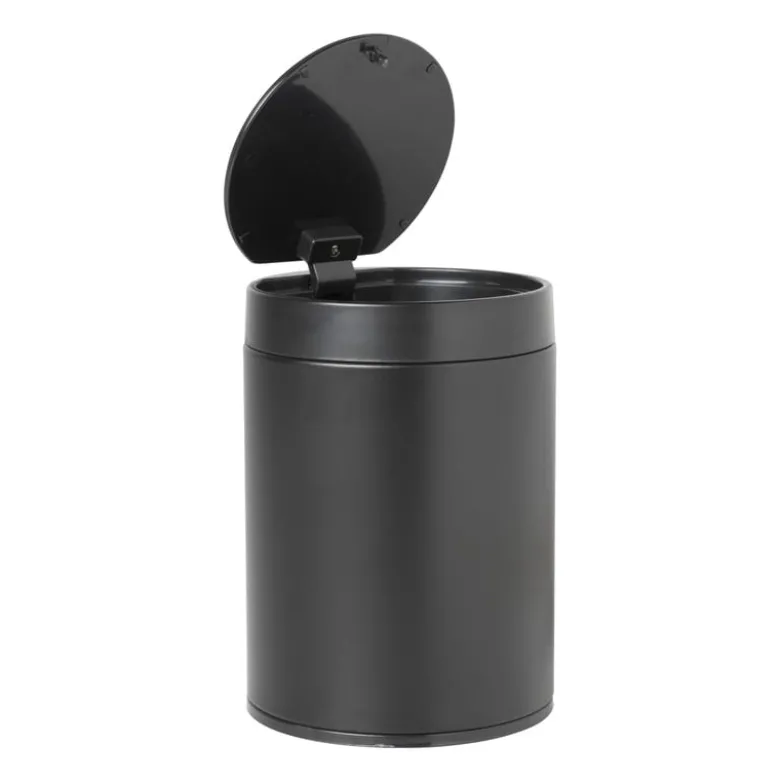 Mini pedaalemmer - 1.5 liter - zwart