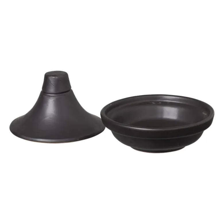 Mini tajine - mat zwart - ø10.5 cm