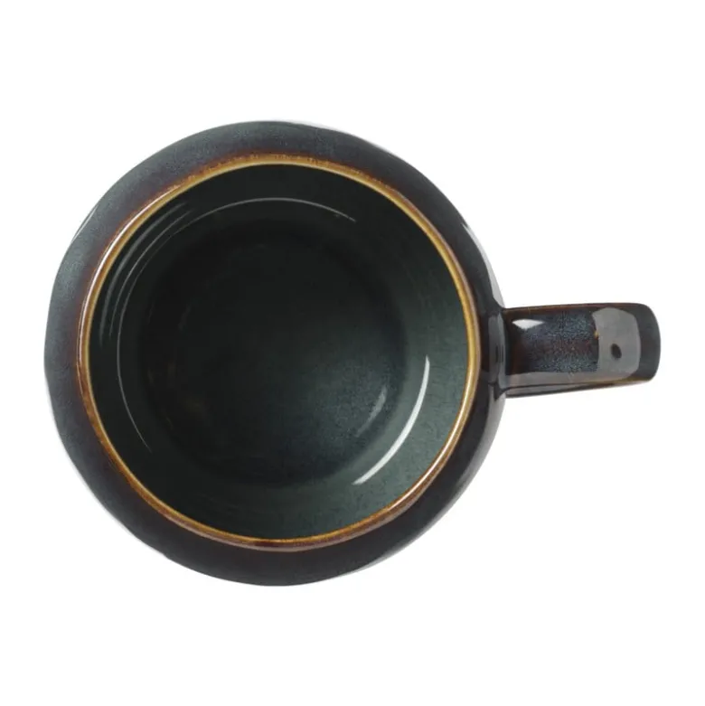 Mok bol reactive glaze - blauw - 480 ml