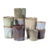 Mok facet - groen - 360 ml