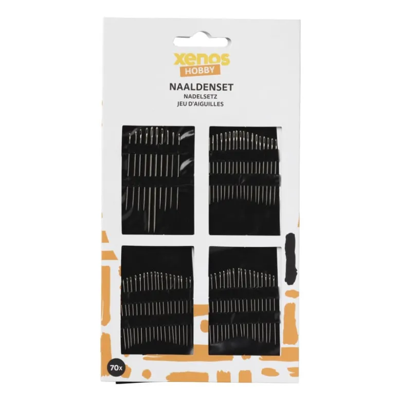 Naaldenset - set van 70 - 6 maten